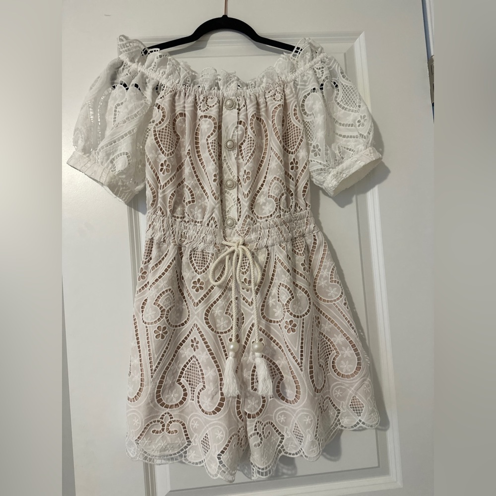 Chic Wish Lace Romper